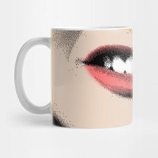 Alicia Silverstone //// Mouth PixelArt Design Mug